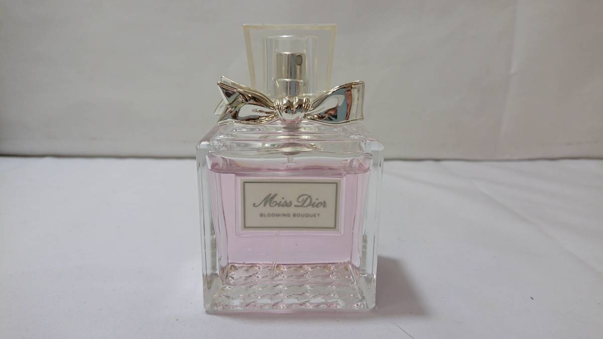 【美品】Christian Dior クリスチャンディオール Miss Dior ミスディオール ブルーミングブーケ 香水 2点セット/EDT/100ml 20mlボトル/LLA6_画像2