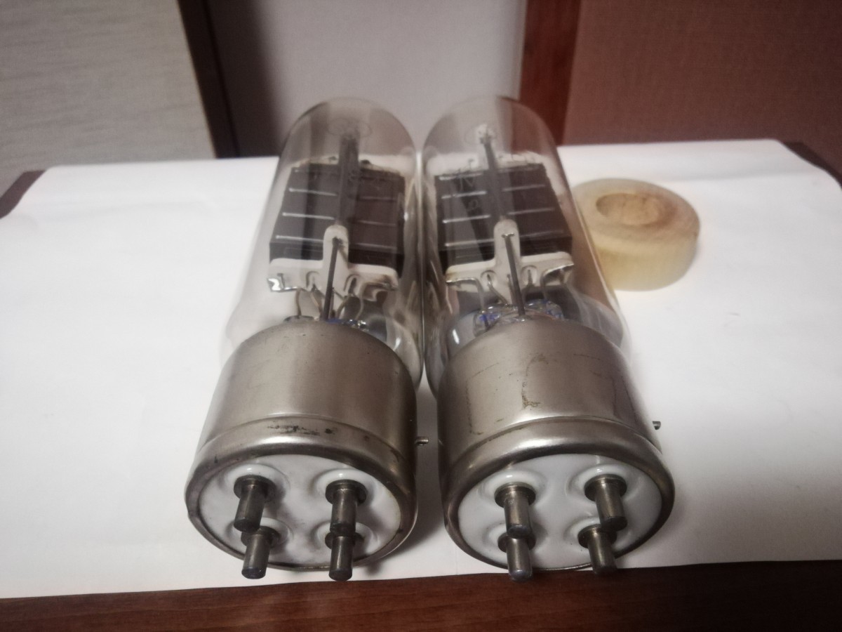 東京電氣/マツダ/サイモトロン UV-845 直熱型電力増幅用三極管 中古極上品 2本組 元箱付_画像8