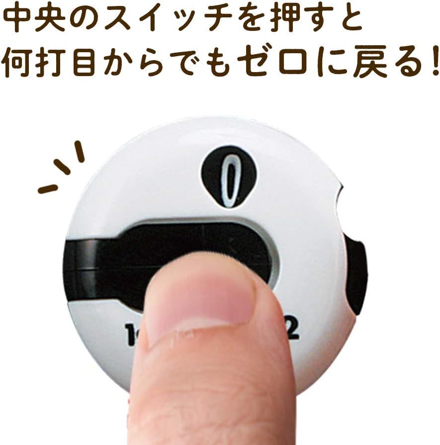 カモフラ 単品 ダイヤゴルフ(DAIYA GOLF) ラウンド用品 ワンリセットカウンター スコアカウンター ワンタッチで0打に戻_画像4