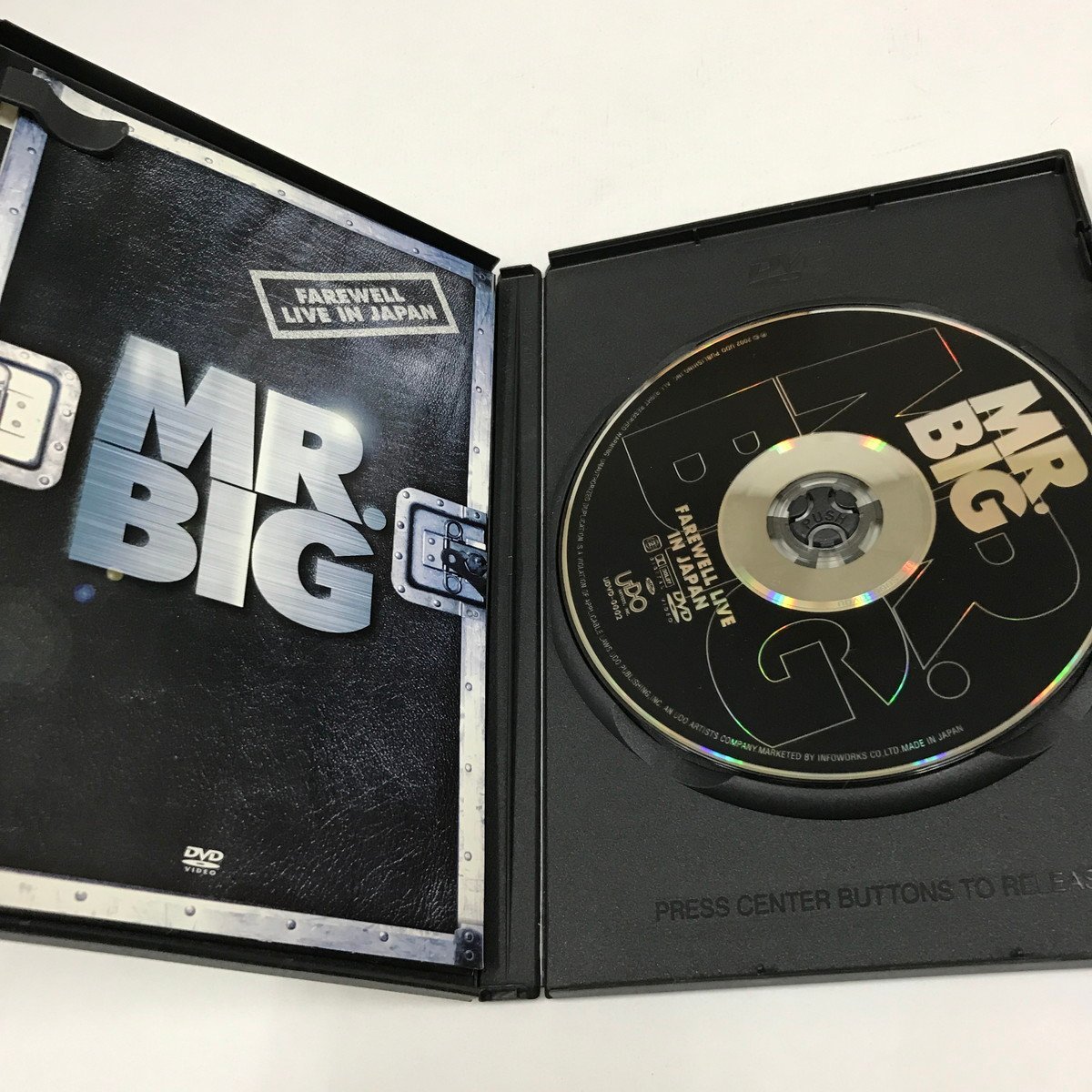 NB/L/【DVD】MR.BIG FAREWELL LIVE IN JAPAN/2002年/音楽_画像2