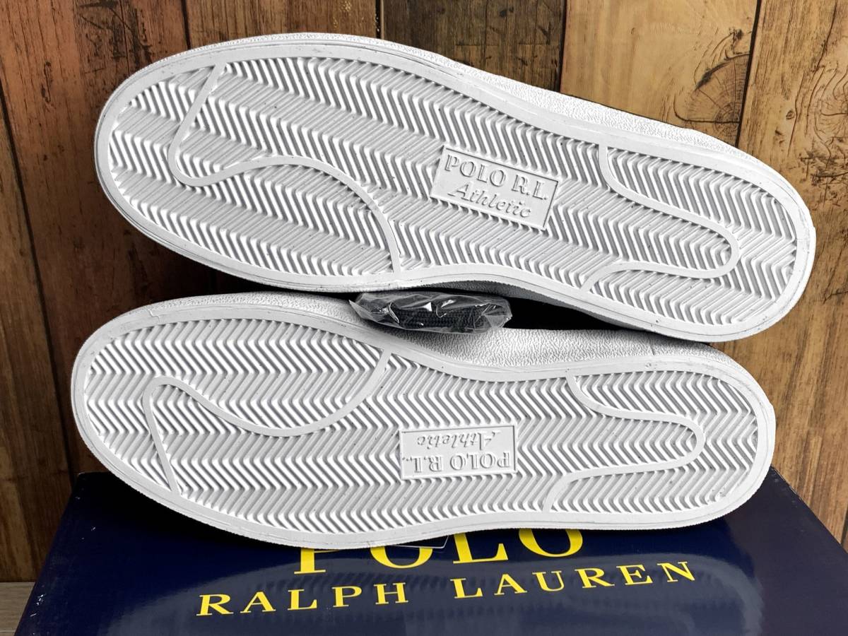 ［新品・本物・US正規品] Polo Ralph Lauren Court VLC ラルフローレン スニーカー US10.5D 29.0cmの画像7