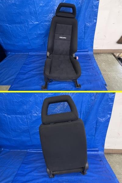 スズキ Kei HN22S フロントシート 左右 RECARO レカロ 運転席/ドライバーシート 助手席/アシスタントシート ワークス 401497_画像1