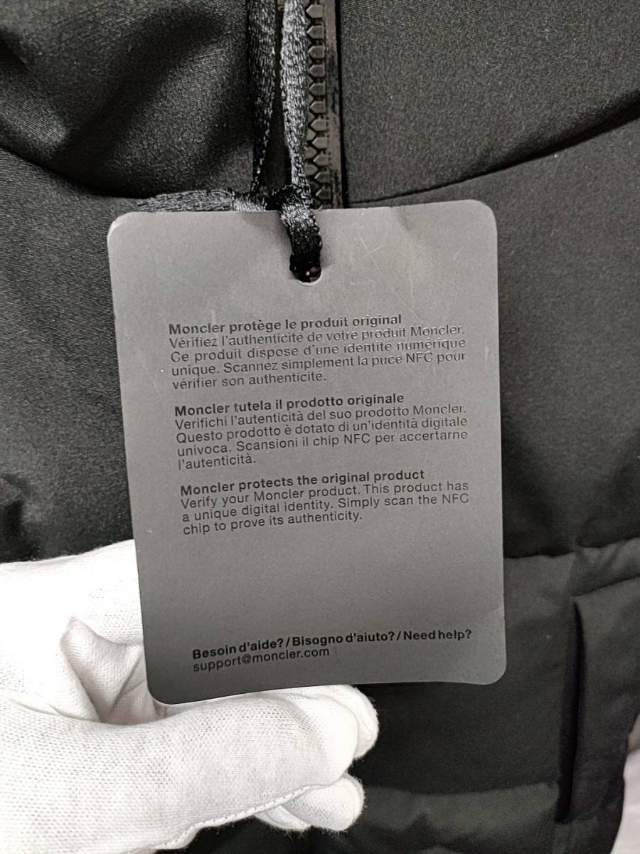 新品同様】MONCLER モンクレール バックロゴ ポリコットン 新品同様】MONCLER モンクレール バックロゴ ポリコットン