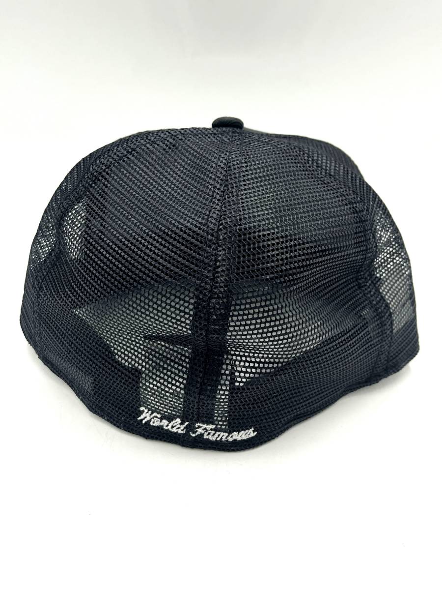 【未使用品】SUPREME　シュプリーム　Mesh Box Logo New Era Cap メッシュ　キャップ　帽子　ブラック　黒　ユニセックス　7 1/4(57.7cm)_画像2