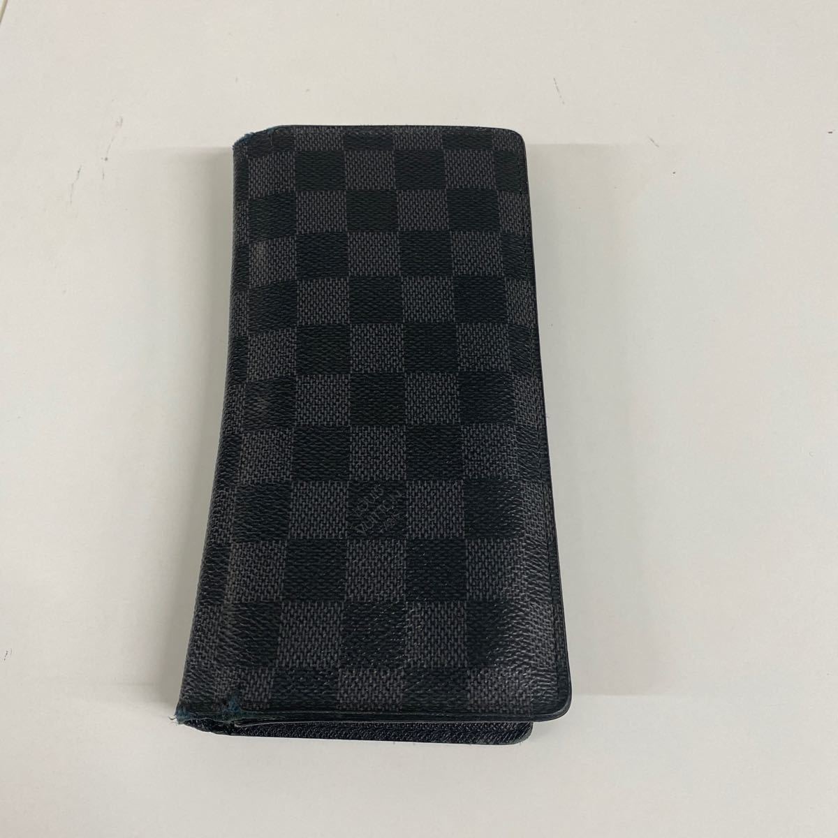 S195/【中古品】Louis Vuitton M62665 ポルトフォイユ ブラザ ダミエ 財布 長財布 ルイヴィトン _画像1