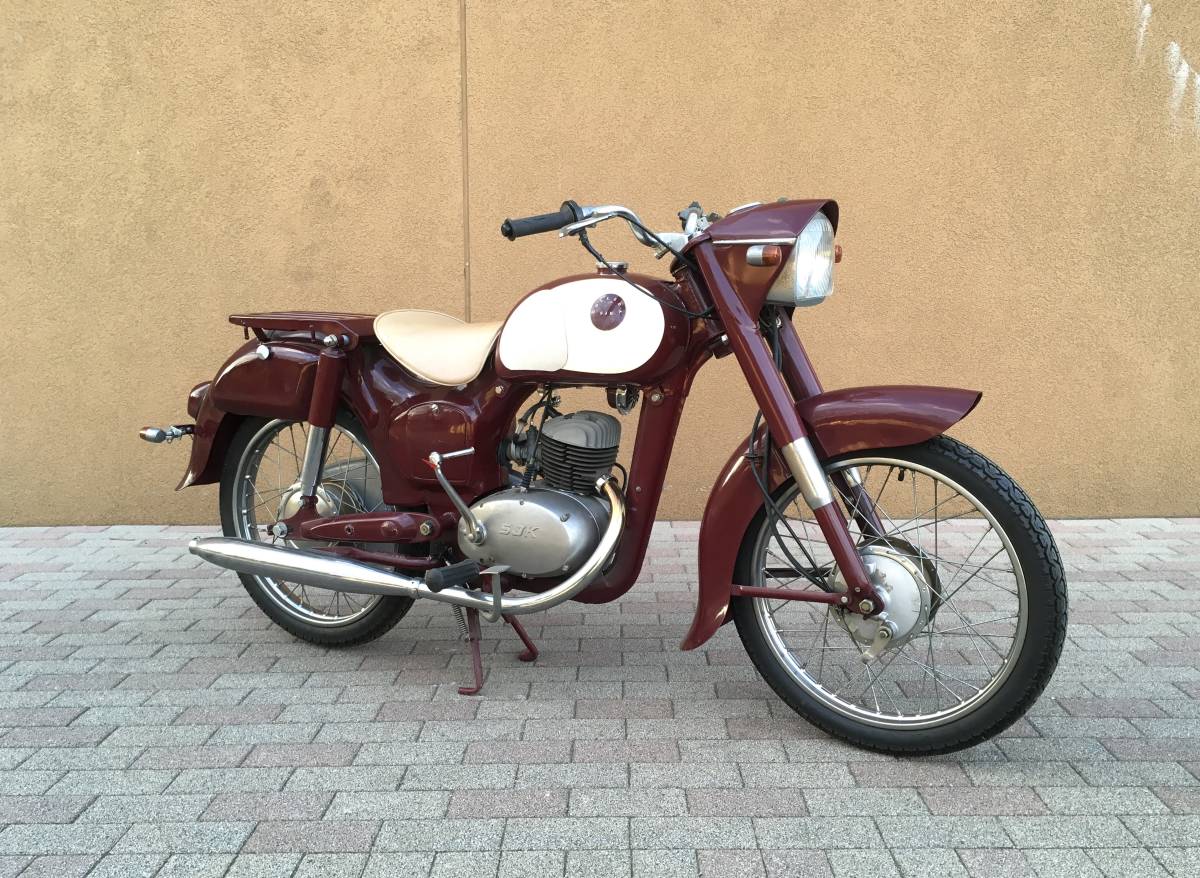 1958 実働 コレダ スズキ レストア車 ST-5 TT250 ドリーム 旧車 昭和レトロ コレダ号 ヤマハ カワサキ ホンダ メグロの画像1