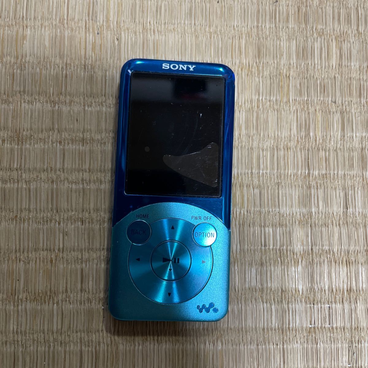 訳あり【WALKMAN】◆ウォークマン◆ SONY ソニー NW-S755 ブルーカラー 16GB_画像3