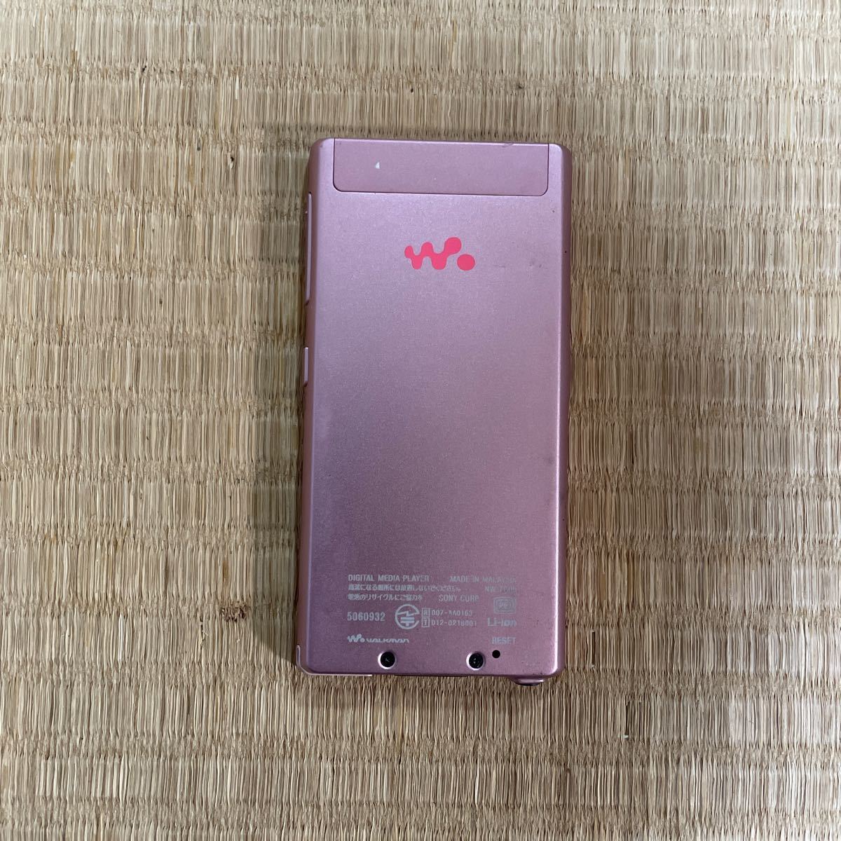 訳あり【WALKMAN】◆ウォークマン◆ SONY ソニー NW-F805 ペールピンクカラー 16GB Bluetooth対応 ブルートゥースの画像2
