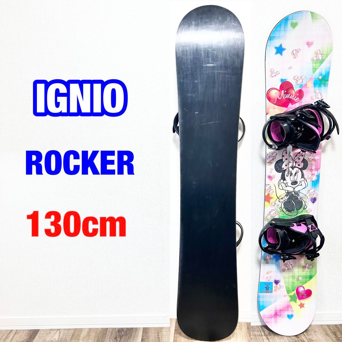 【状態良好】IGNIO ロッカー 110cm スノーボード 状態良好】IGNIO ロッカー 110cm スノーボード