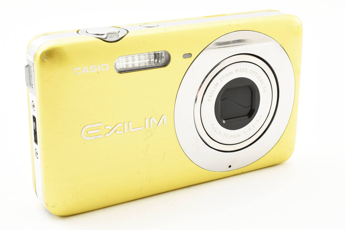 ★実用品★ カシオ CASIO EXILIM EX-Z800 イエロー コンパクトデジタルカメラ #004 #3100711 #087_画像3