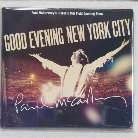 ＜新品同様＞　ポール・マッカートニー　/　GOOD EVENING NEW YORK CITY　（紙ジャケット　2CD＋DVD　スリープケース仕様）　輸入盤_画像1