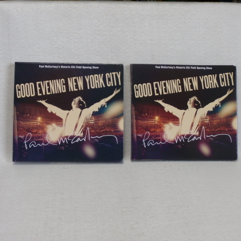 ＜新品同様＞　ポール・マッカートニー　/　GOOD EVENING NEW YORK CITY　（紙ジャケット　2CD＋DVD　スリープケース仕様）　輸入盤_画像3