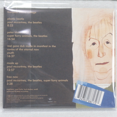 ＜美品＞　ポール・マッカートニー　/　liverpool sound collage　（デジパック仕様）　輸入盤_画像4