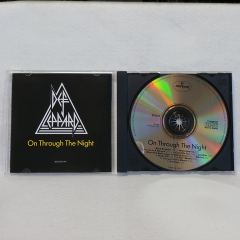 ＜美品＞ デフレパード  DEF LEPPARD /  On Through The Night   輸入盤（USA)の画像3
