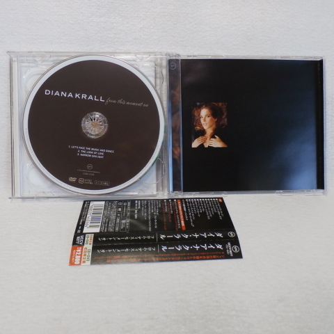 ＜新品同様＞　ダイアナ・クラール　/　フロム・ディス・モーメント・オン　　（初回限定盤　CD+DVD)　　帯付　　国内正規セル版_画像4