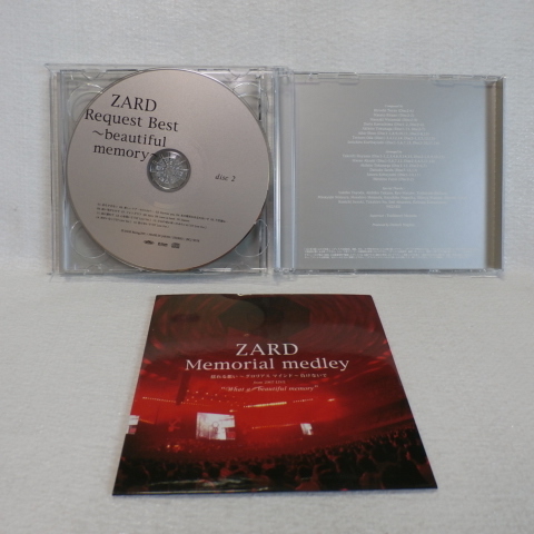 ＜美品＞　ZARD 　/ 　Request Best 　～beautiful memory～　　（CD2枚＋DVD　カレンダー付　スリーブケース仕様）　　国内正規セル版_画像4