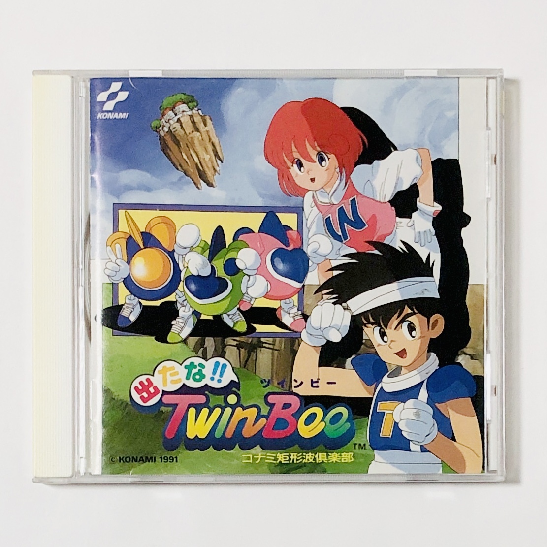 出たな!! ツインビー オリジナル・ゲーム・サントラ コナミ 矩形波倶楽部 Detana!! TwinBee Original Soundtrack CD Konami Kukeiha Club_画像1