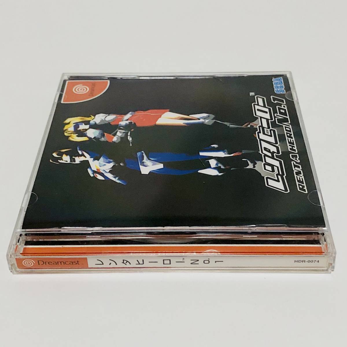  Dreamcast renta car hero No.1 obi attaching operation verification ending retro game Sega Sega Dreamcast Rent a Hero No.1 CIB Tested