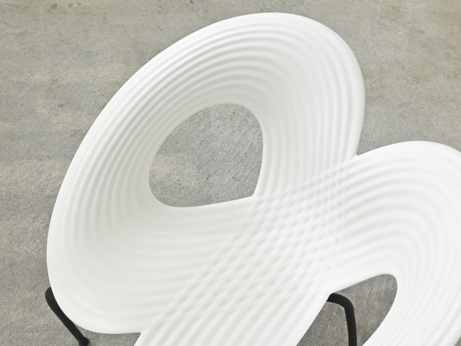 イタリア Moroso ロン・アラッド “Ripple Chair” ホワイト/モローゾ リップルチェア カッシーナ ヴィトラ Knoll イームズ Magis_画像8