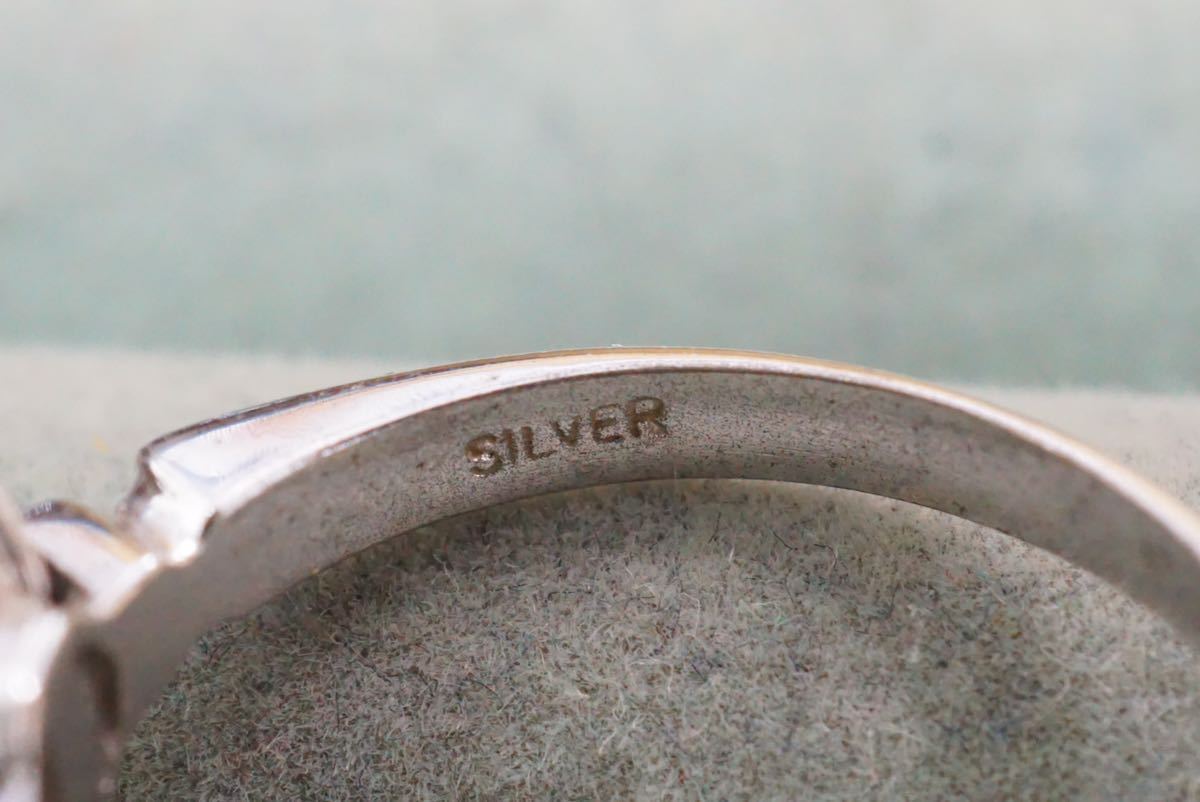 B312 アコヤ真珠 淡水パール 本真珠 ヴィンテージ リング 指輪 8点セット アクセサリー SILVER含む 大量 まとめて おまとめ まとめ売り_画像7