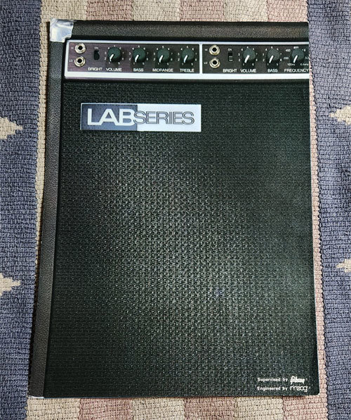 カタログ　LAB SERIES LAB シリーズ　amplifiers　アンプ　1980年　Gibson　moog　パンフレット　冊子　貴重