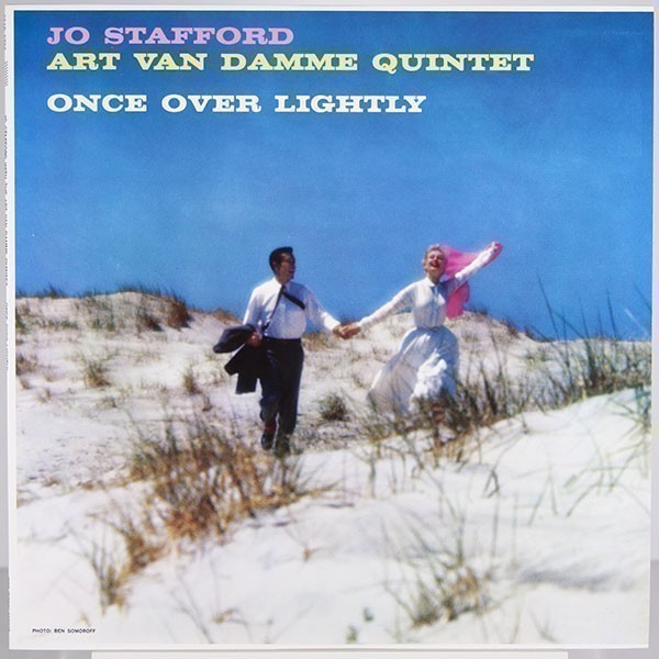 CBS22AP 2725【美品】Jo Stafford ジョー スタッフォード：Once Over Lightly /Art Van Damme Quintet　■モノラル_画像1