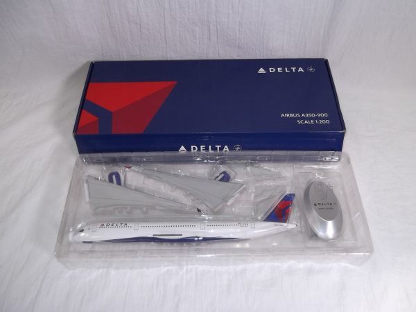 SKY TEAM 1/200サイズ 航空機模型 DELTA/デルタ航空 AIRBUS/エアバス A350-900 飛行機模型 1：200/_画像1