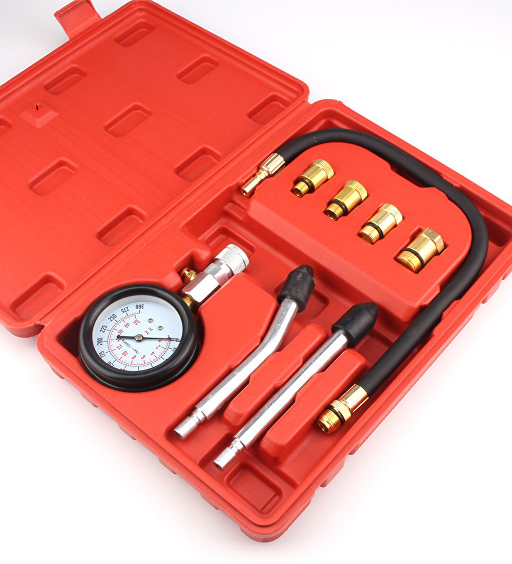  free shipping compression gauge gasoline engine for Pro Youth compression business use pressure gauge engine compression pressure measurement measurement ZA-346