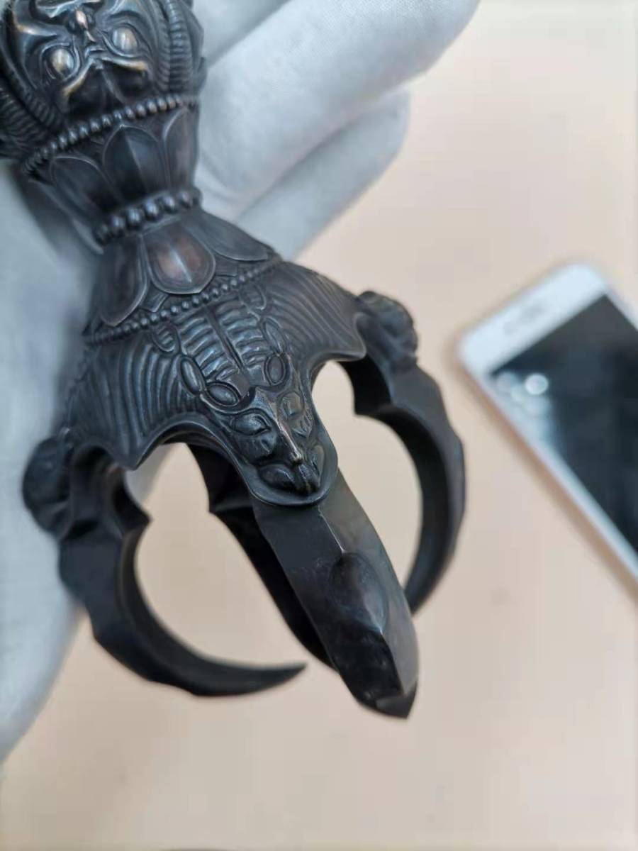 Bibian 比比昂- 特売!真言宗「密教法具寺院用仏具」鬼面型五 Bibian 比比昂- 特売!真言宗「密教法具寺院用仏具」鬼面型五
