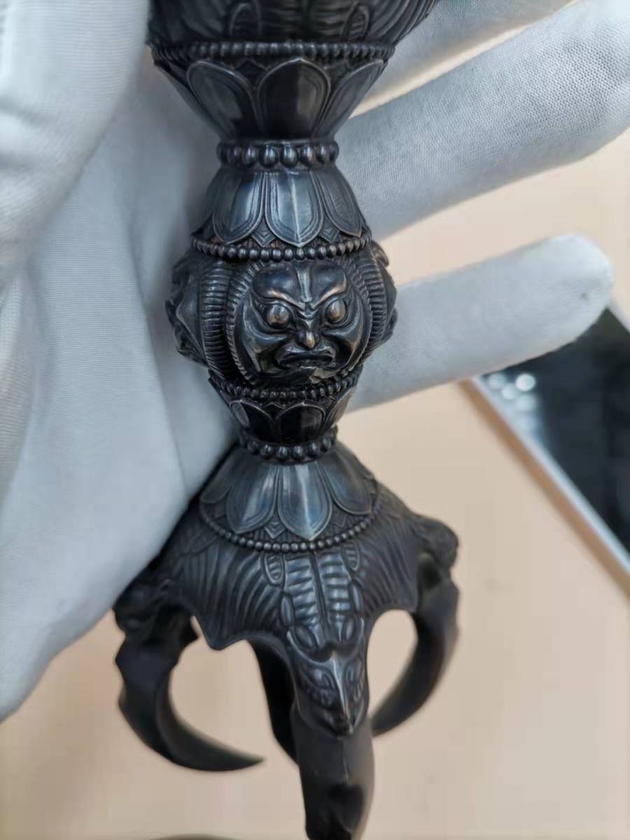 Bibian 比比昂- 特売!真言宗「密教法具寺院用仏具」鬼面型五 Bibian 比比昂- 特売!真言宗「密教法具寺院用仏具」鬼面型五