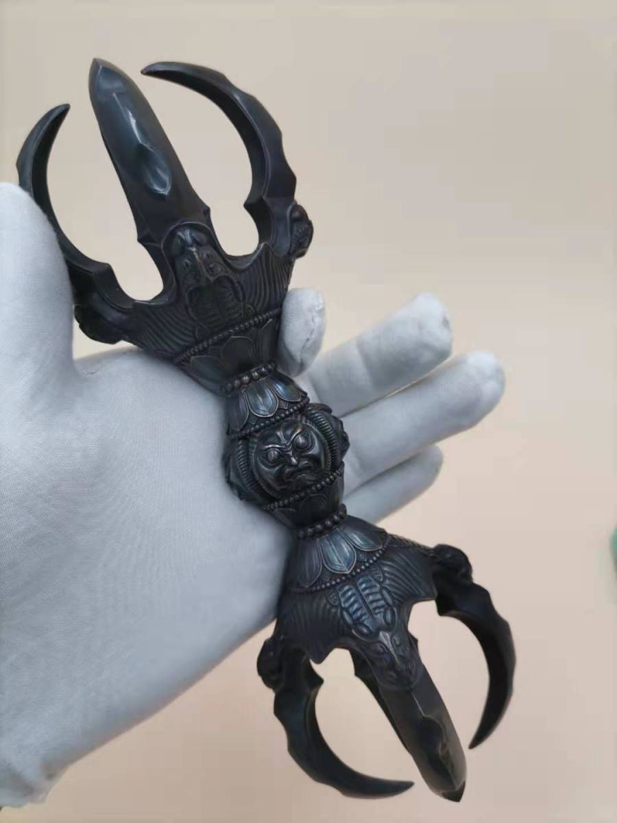 Bibian 比比昂- 特売!真言宗「密教法具寺院用仏具」鬼面型五 Bibian 比比昂- 特売!真言宗「密教法具寺院用仏具」鬼面型五