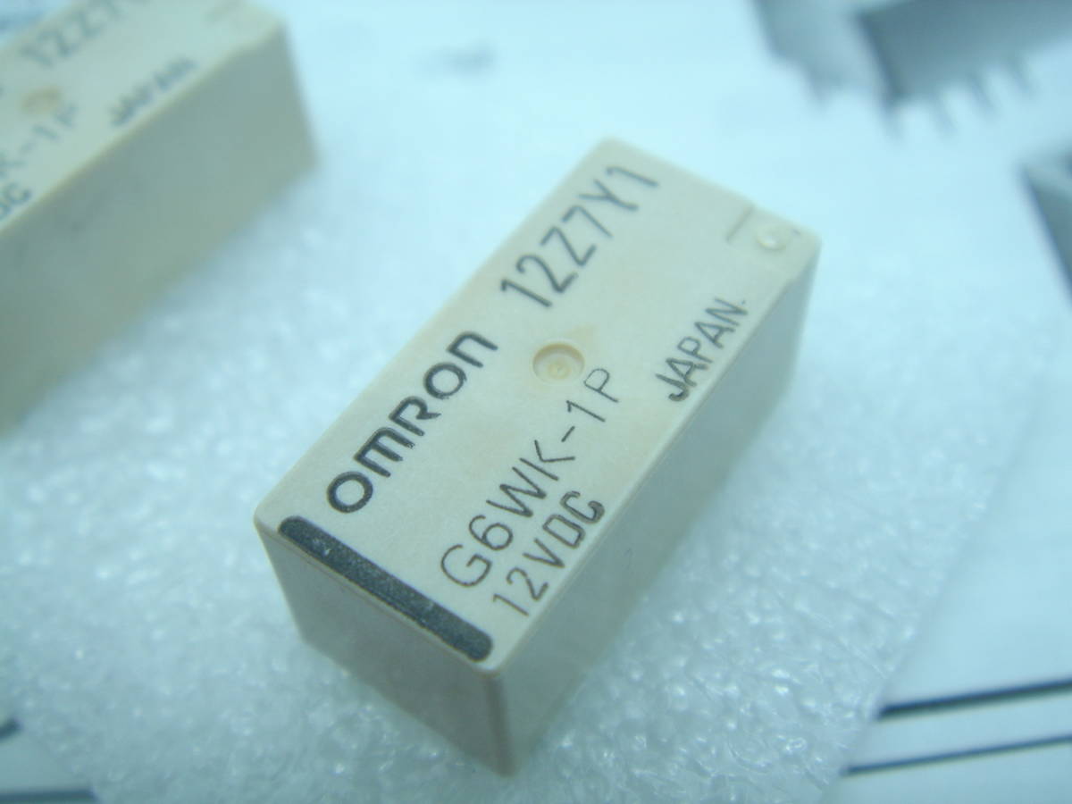 ★　OMRON G6WK-1P 5 GHz　高周波リレー　2個組_画像2