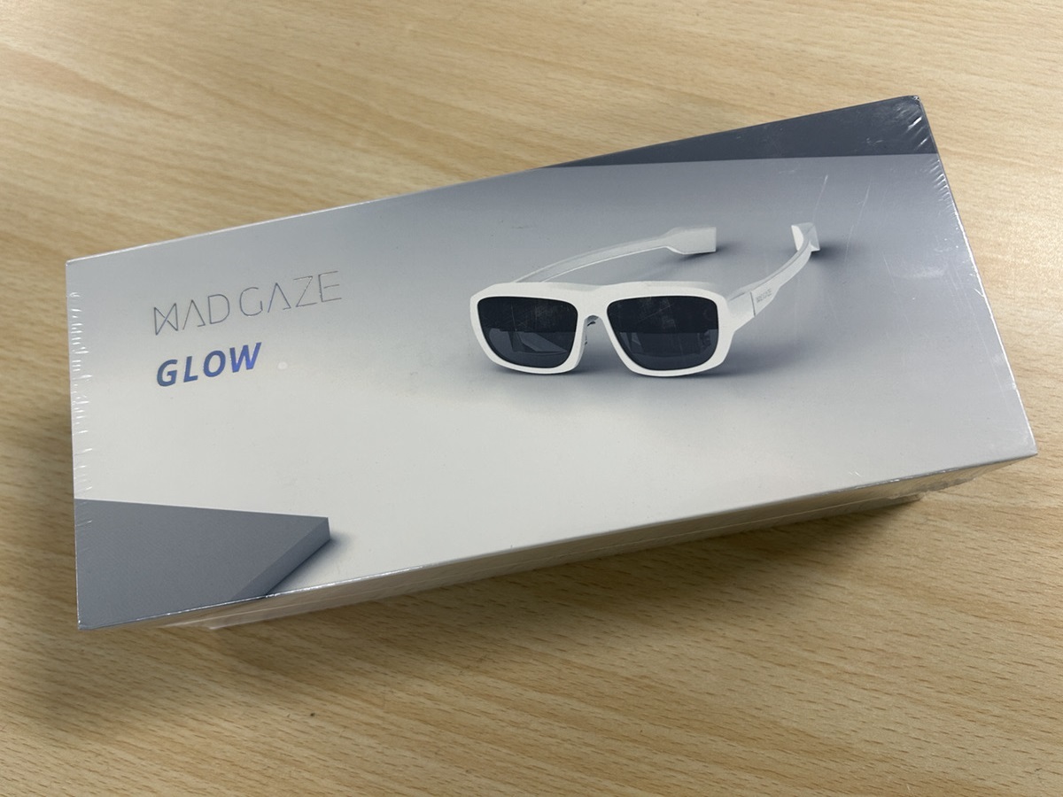 【新品未開封】ARグラス スマートグラス Mad Gaze GLOW White (ホワイト)の画像1