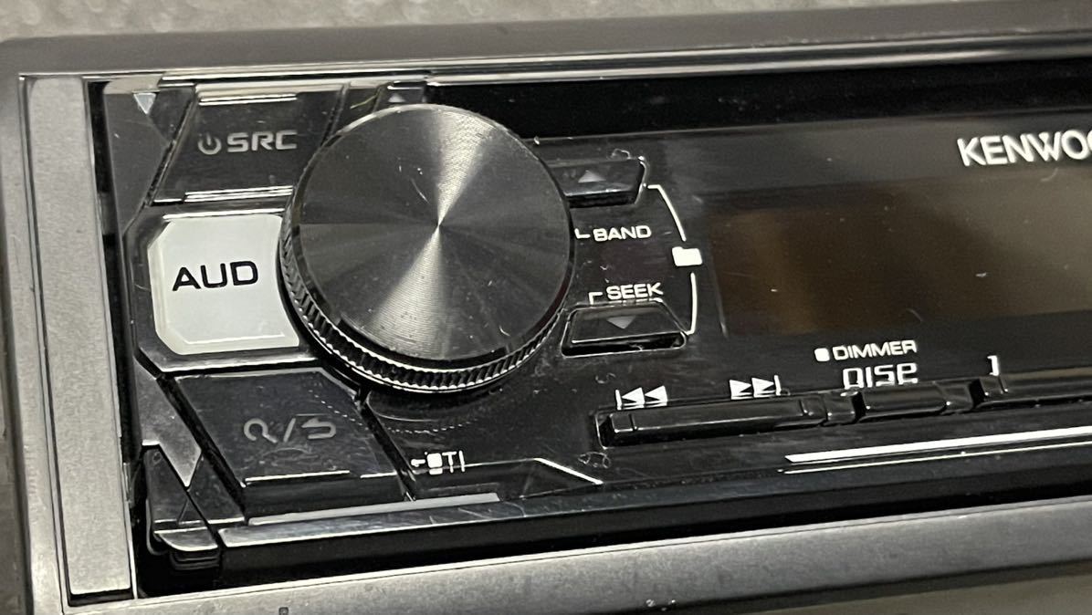 KENWOOD Kenwood RDT-191 CD USB AUX радио 1DIN размер электропроводка есть передний с покрытием рабочее состояние подтверждено 