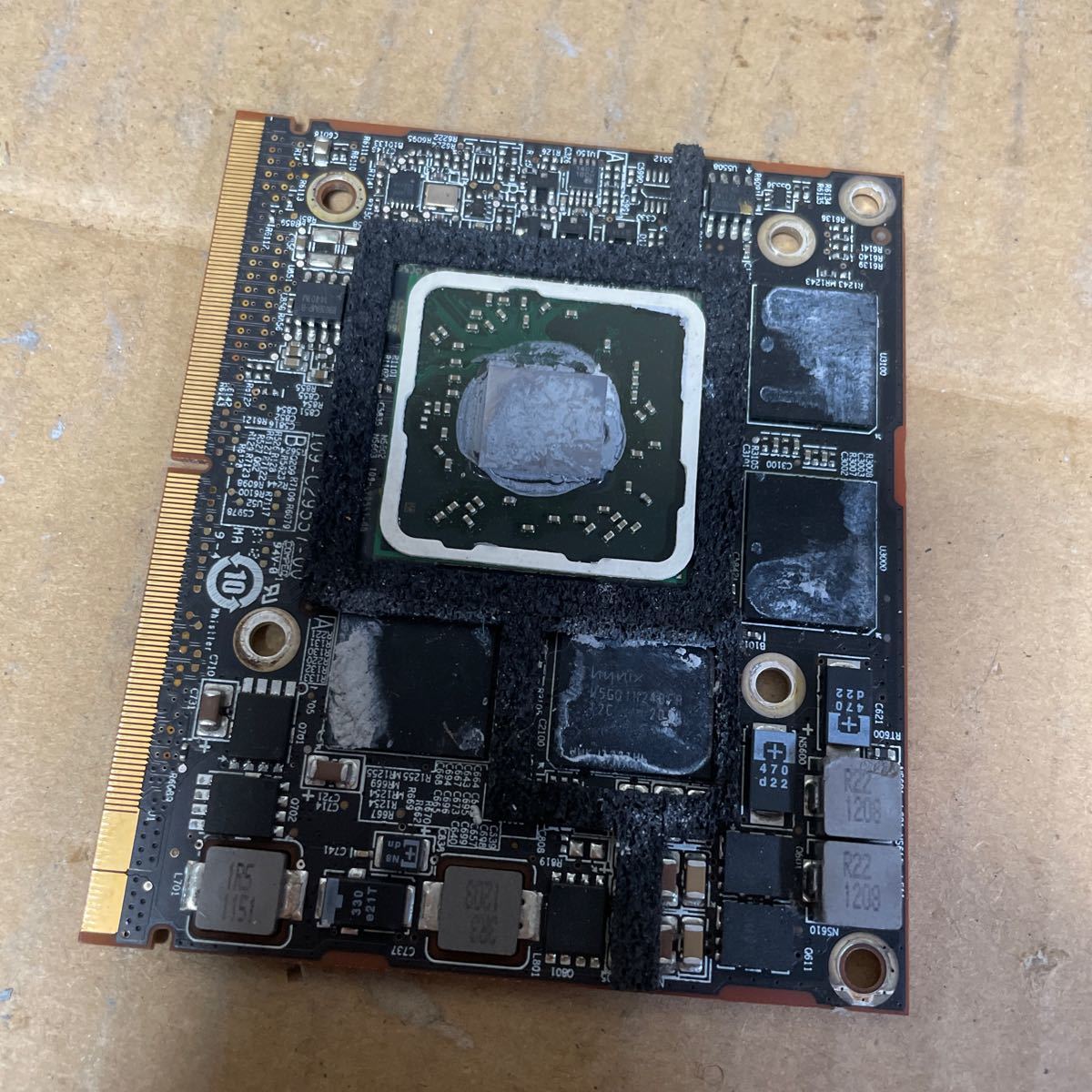 (60A)Apple iMac用 グラフィックカード ATI Radeon HD 6770 512MB 109-C29557-00 中古動作品_画像3