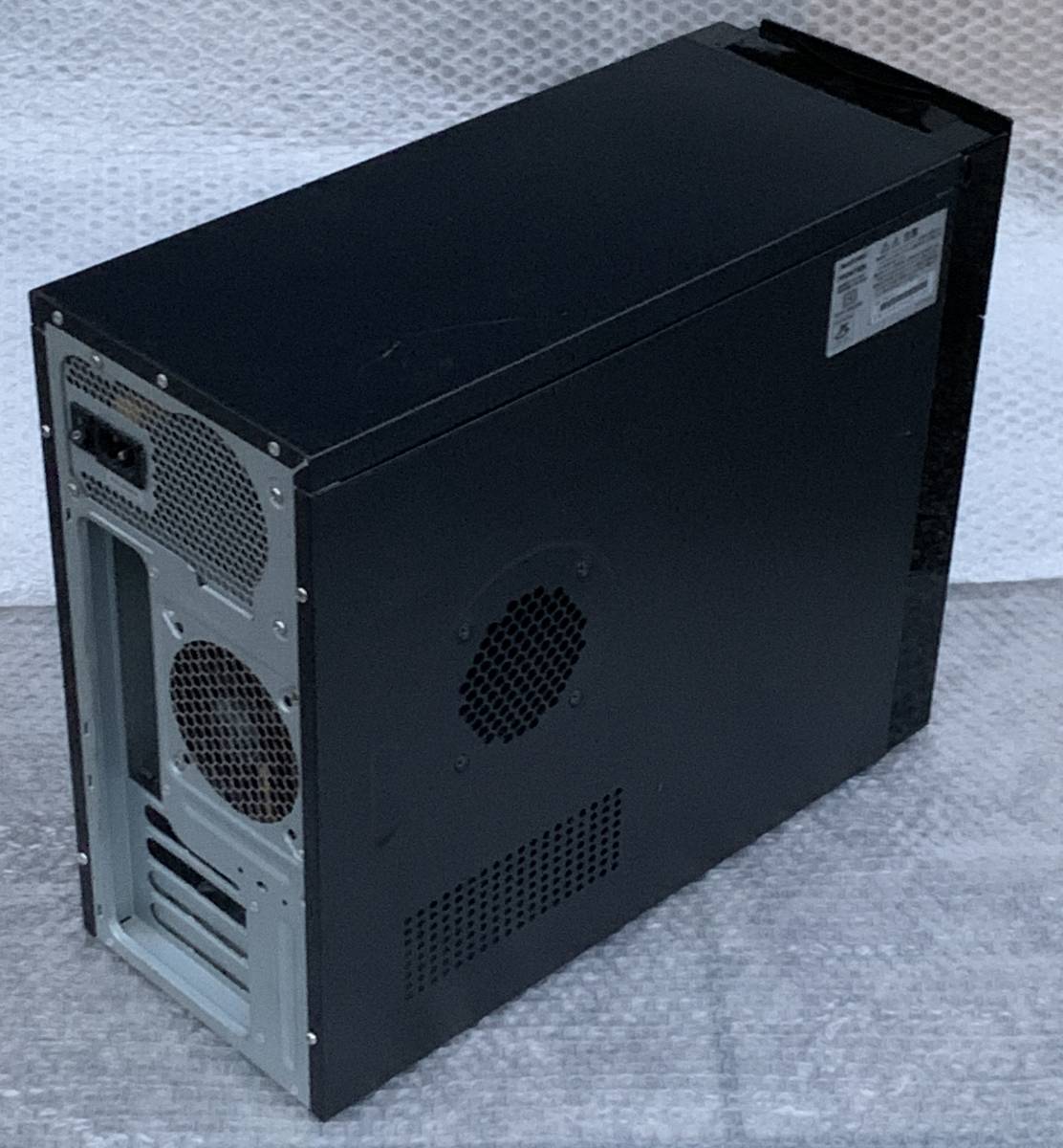 【保証無し】FRONTIER FRM920/23A用 PCケース 460W電源 DVDドライブ カードリーダー / ファン破損 GTX560Ti / FSP460-80GHN MicroATX_画像2