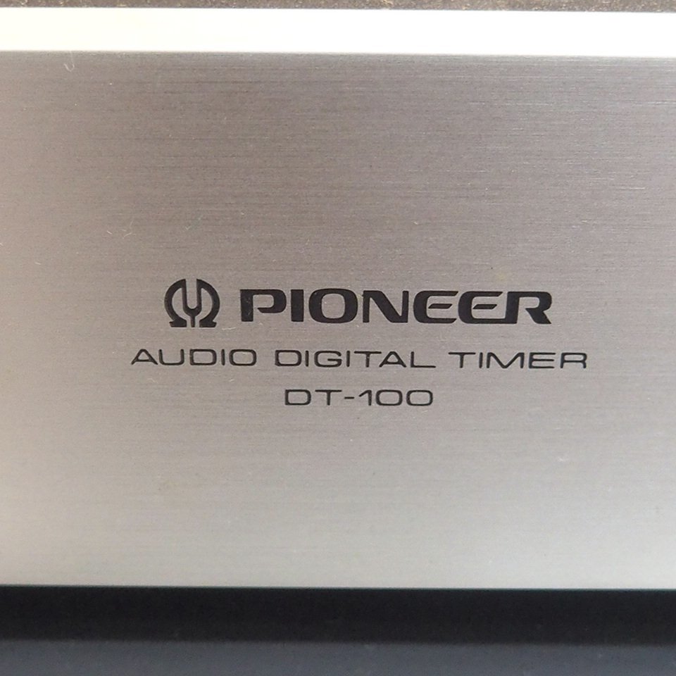 f002l X PIONEER パイオニア DT-100 CA-Y7 F-Y7 PL-Y7 CT-Y8W オーディオセット 中古 現状品 通電確認のみ_画像5