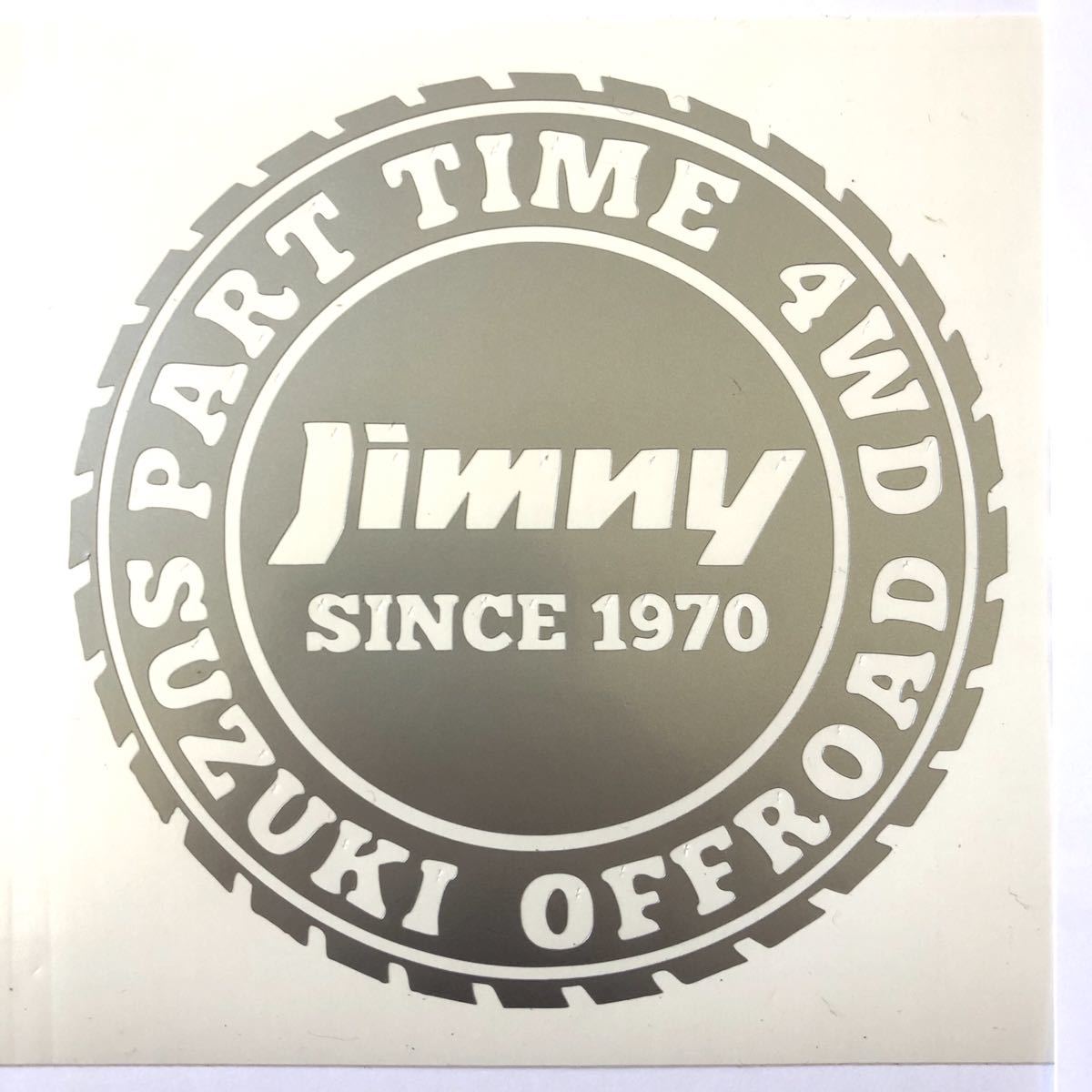  Jimny cutting sticker diameter 11cm JIMNY Jimny Sierra JB23 JB64 JB74 Suzuki 