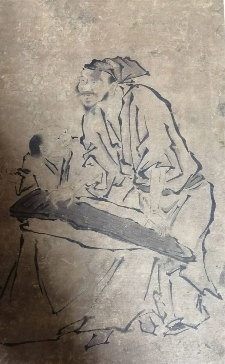 古画 人物画 画帖 中国 唐物 唐画_画像5