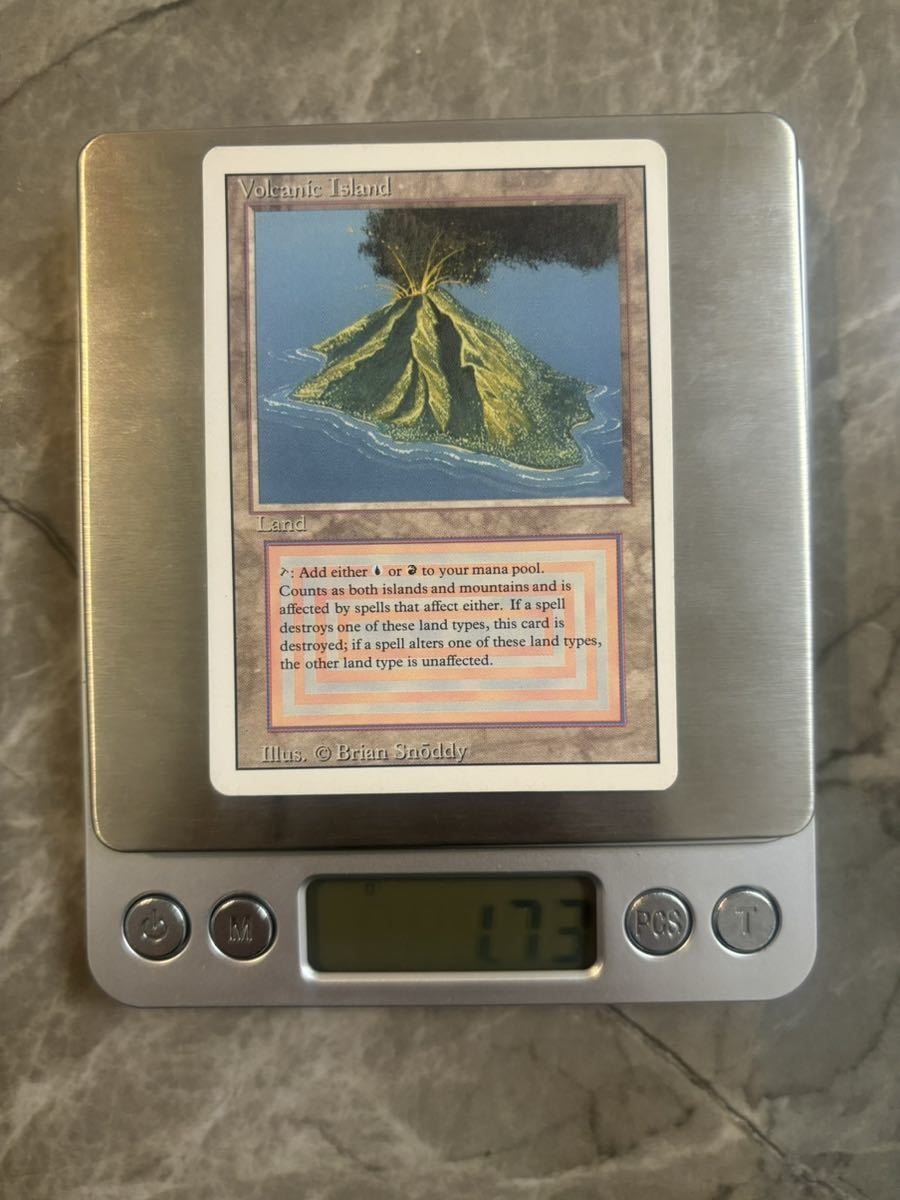 MTG マジックザギャザリング リバイズド 3ED Volcanic Island 英語版 ②_画像3