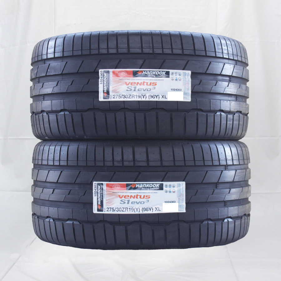 275/30R19 96Y XL HANKOOK ハンコック ベンタス VENTUS S1 EVO3 K127 22年製 正規品 2本送料税込 \33,800 より 1_画像1