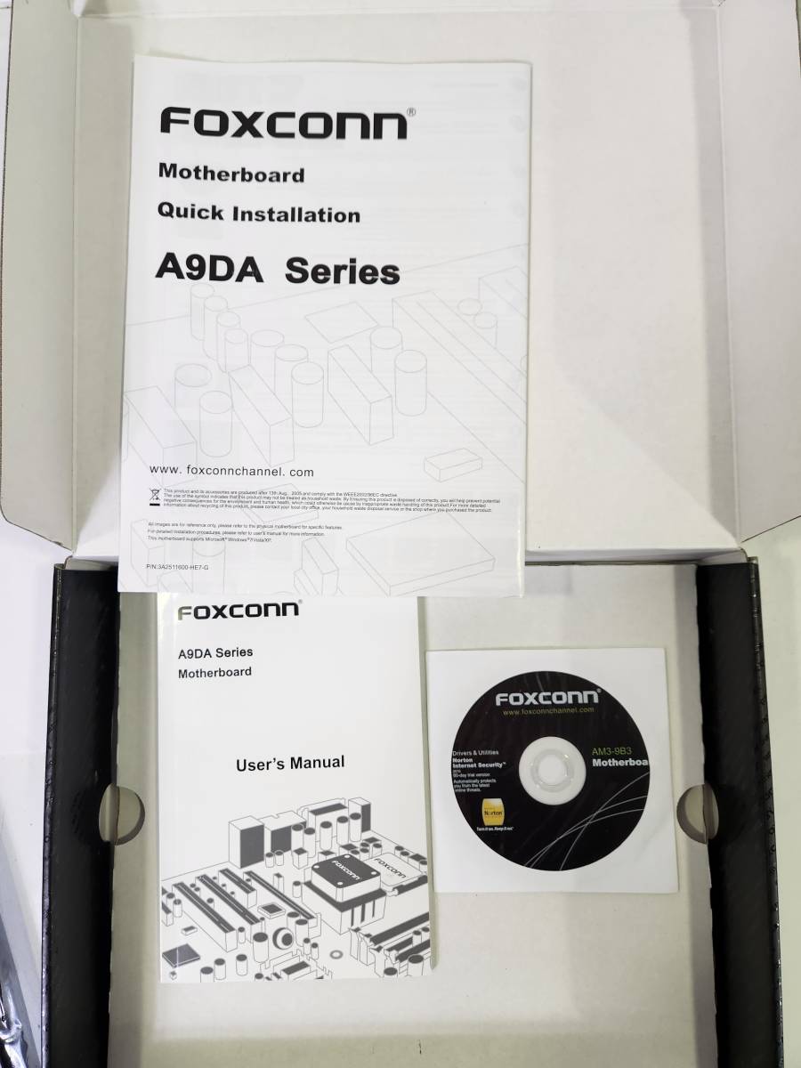 □[動作未確認 ジャンク] FOXCONN A9DA マザーボード AMD用メインボード Socket AM3 ATX AMDチップセットの画像9