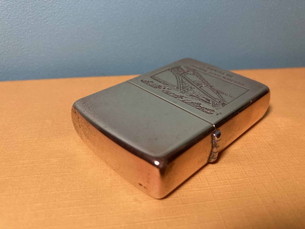 Zippo 1988年 GOLDEN GATE BRIDGE 50 YEARS ライターの画像4