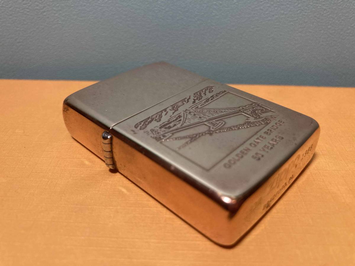 Zippo 1988年 GOLDEN GATE BRIDGE 50 YEARS ライターの画像5