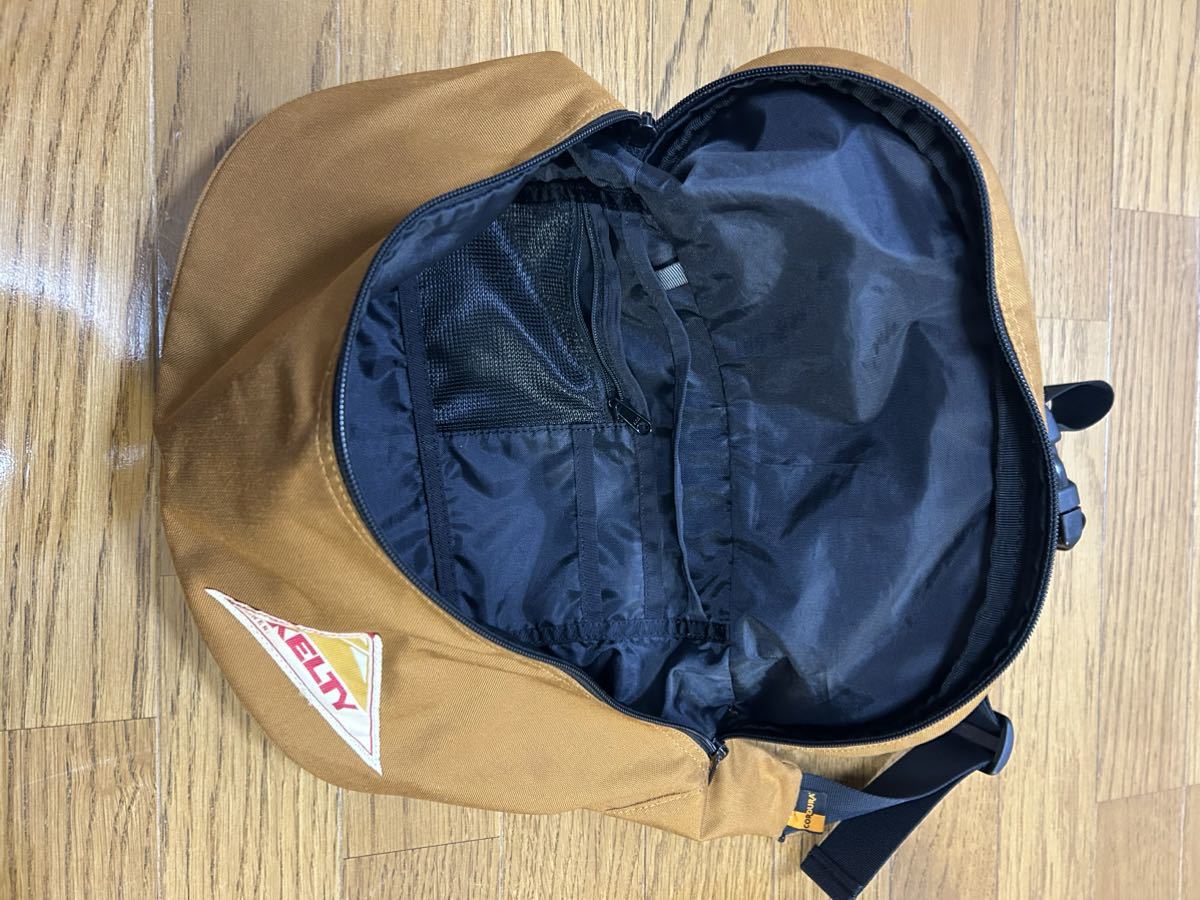 美品 KELTY ケルティ ウエストバッグ ボディバッグ VINTAGE ヴィンテージ BIG FANNY 12L メンズ レディース 1804 イエロー_画像6