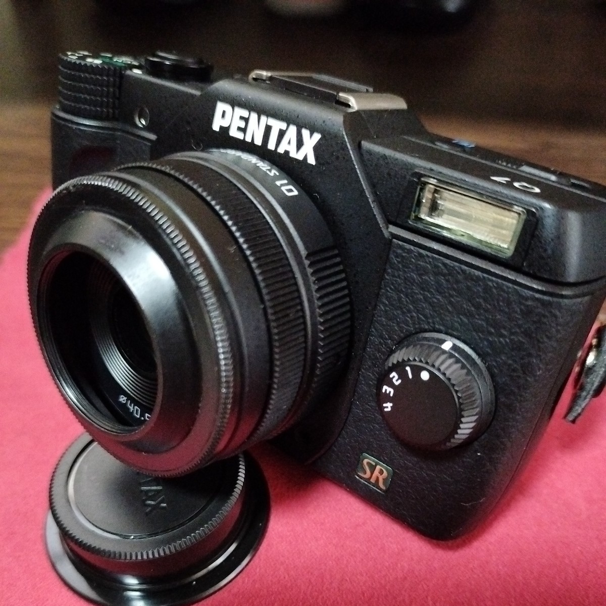 ペンタックス PENTAX 01 STANDARD PRIME 8.5mm F1.9 Qマウント 単焦点レンズ ブラック_画像6