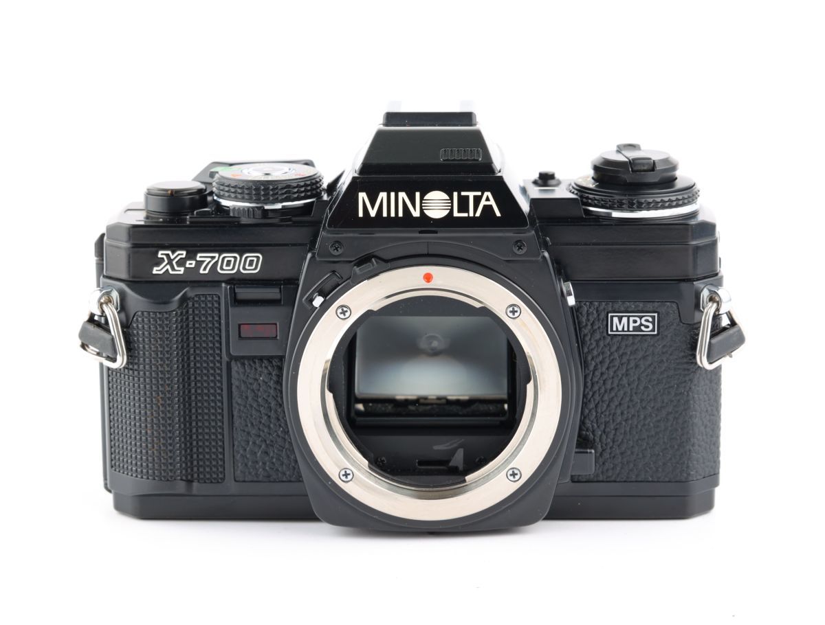 04458cmrk MINOLTA New X-700 + MD ROKKOR 50mm F1.7 MF一眼レフカメラ 標準レンズ MDマウント_画像7