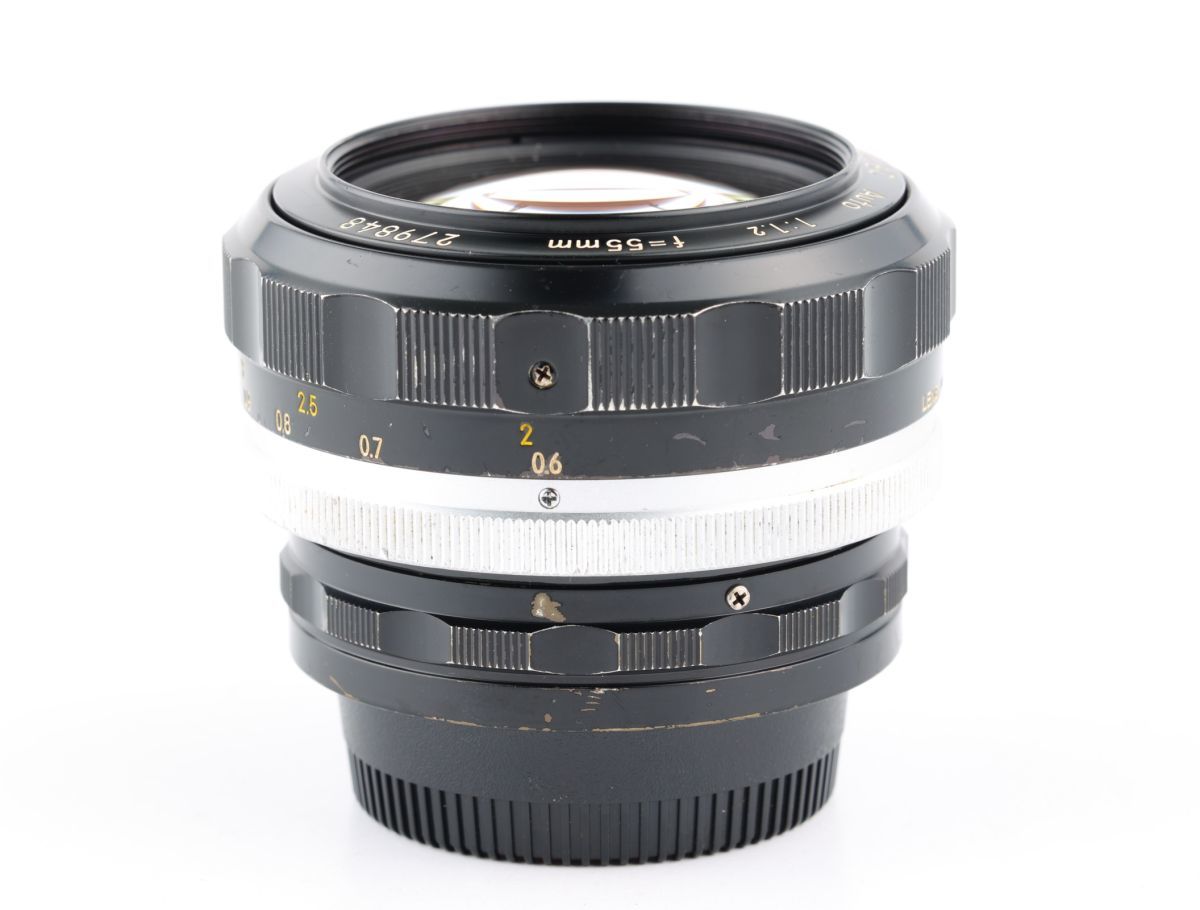 04500cmrk Nikon NIKKOR-S.C Auto 55mm F1.2 非Ai 単焦点 大口径 標準レンズ Fマウント_画像3