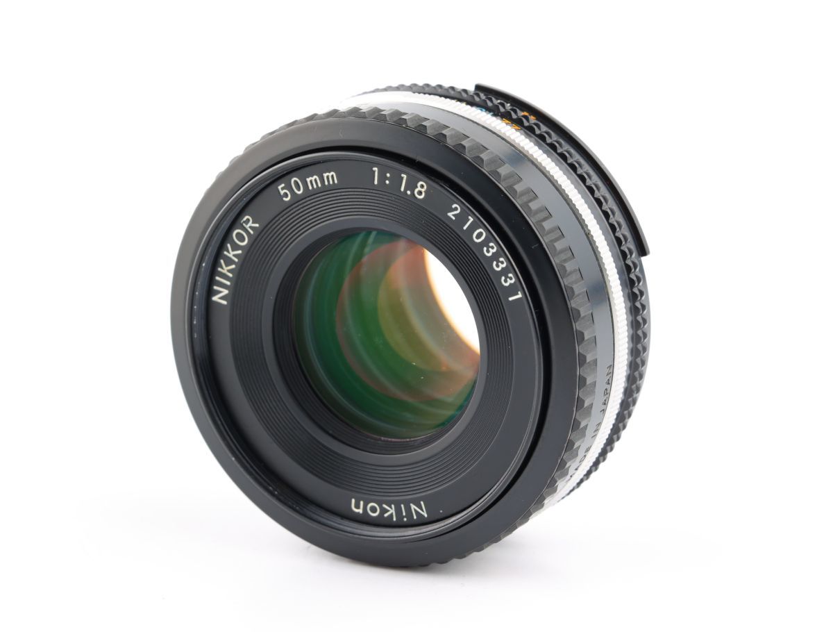 04549cmrk Nikon Ai NIKKOR 50mm F1.8S Ai-S 単焦点 標準 パンケーキレンズ ニコン Fマウント_画像8