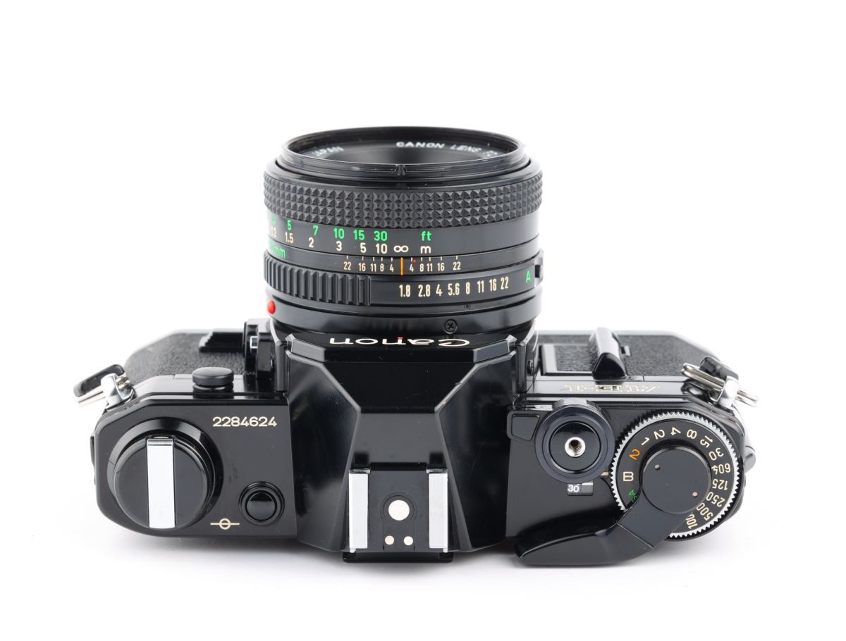 04779cmrk Canon AE-1 + New FD 50mm F1.8 MF一眼レフカメラ FDマウント_画像5